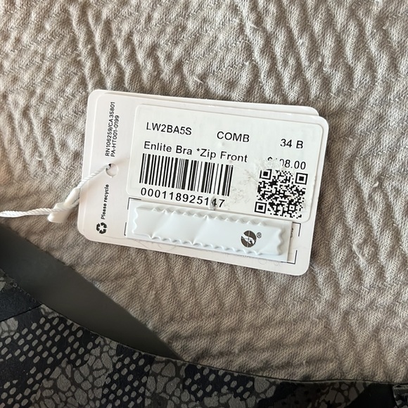 entire bra zip front - Picture 7 of 7